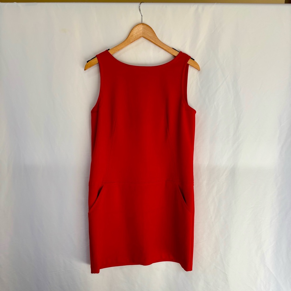 LOFT Vibrant Red Mini Dress size 8